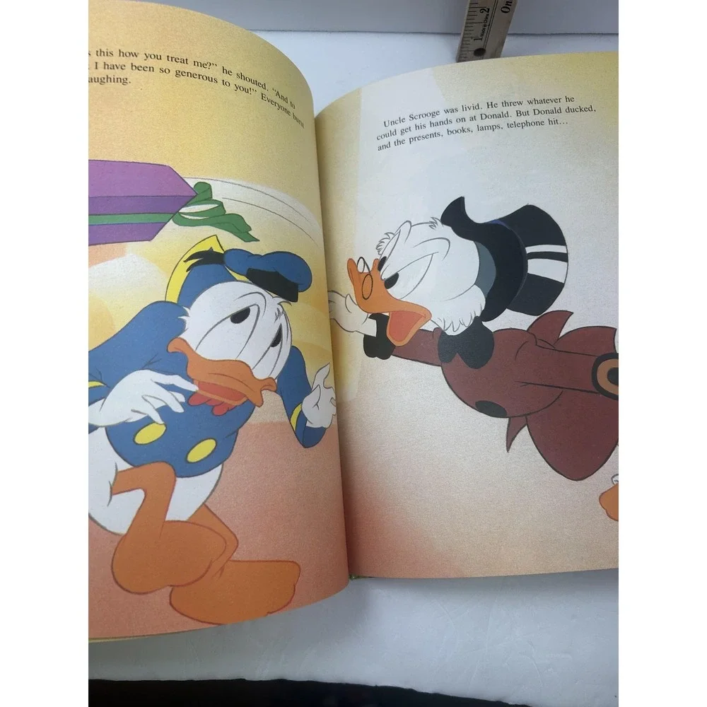 Vintage Donald And His Friends Walt Disney Classic Series Illustrated HC Book